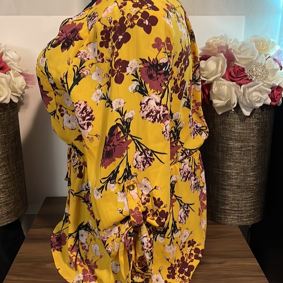 floral blouse for lady the J for JUSTIFY your contemporari - Picture 5 of 15